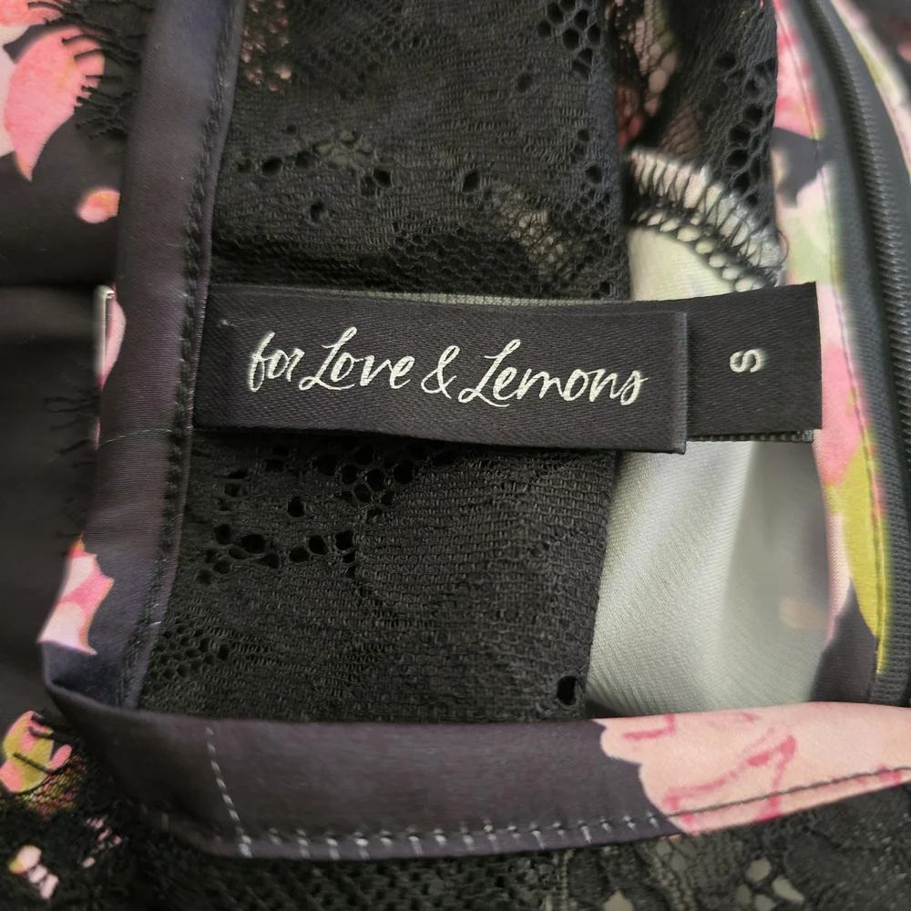 FOR LOVE & LEMONS x Victorias Secret Melrose Bodysuit w/Matching Skirt - Picture 9 of 13